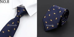 Men's Skinny Ties Jacquard Neckties for Wedding Business Suits Party Neck Ties Neckwear Slim Gravatas Accessories Gift For Men