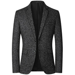 FGKKS 2023 Spring Autumn Blazers Men Fashion Slim Casual Business Handsome Suits Brand Men's Blazers Tops