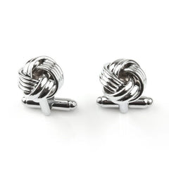 1Pair Quality Mens Stainless Steel Shirt Cufflinks French Round Knot Shirt Cuffs Suit Accessories Wedding Jewelry Gifts