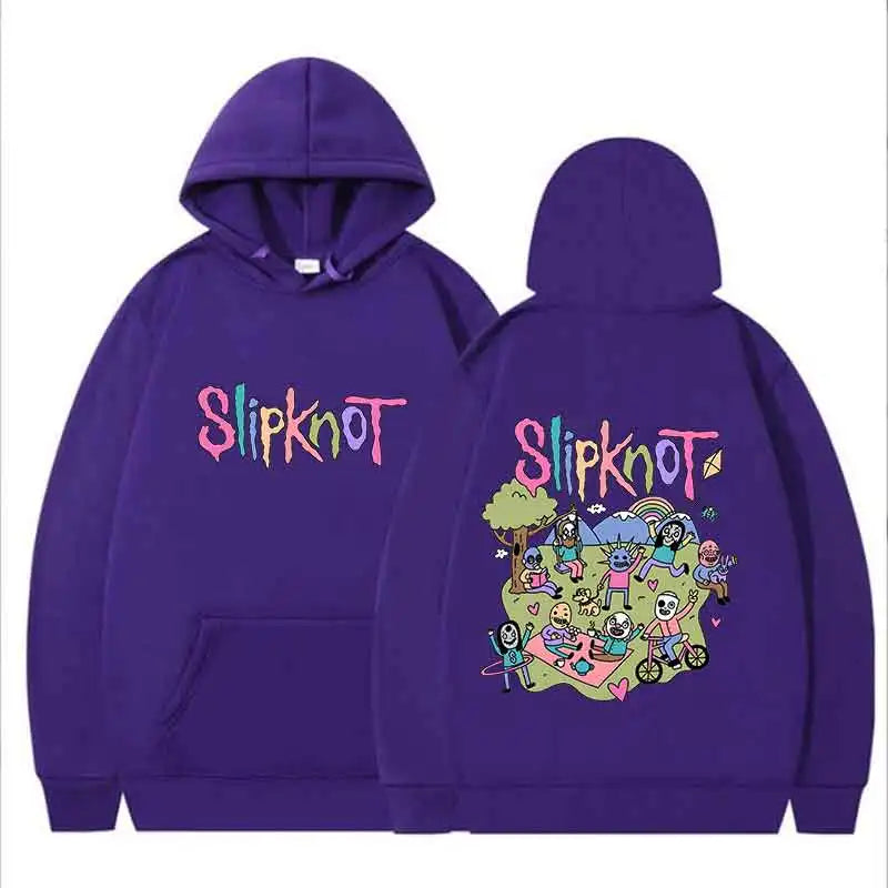 Fun Cartoon Cute Little Bear Printed Hoodie Sweatshirt Hoodie Fashion Casual Harajuku Cartoon Couple Hoodie Women's Clothing