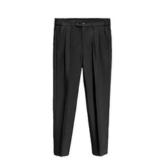 2023 New Straight-leg Casual Suit Pants Trendy Versatile Loose-fit Smalltrousers Ninemile Drop Feeling