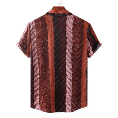 Shirts Men's Oversize Shirt Man Fashion Tiki Clothing Blouses Social T-shirts Free Shipping Luxury Hawaiian Cotton High Quality