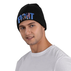 Trump Shot Fight Assassination 2024 Knit Hat Beanie Winter Hat Warm New Caps Men Women