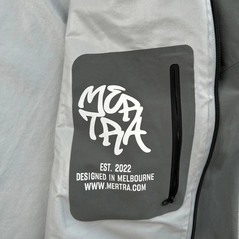 Fashion Gradient Encounters Water Coat Mertra Trench Hooded Jacket y2k Hip-Hop Street Men Women Long Sleeves Outdoor Tops