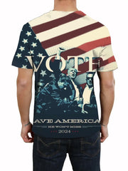 They hurt my right ear, but my left ear can still hear the call of the people - Trump Summer Men's and Women's T-shirts