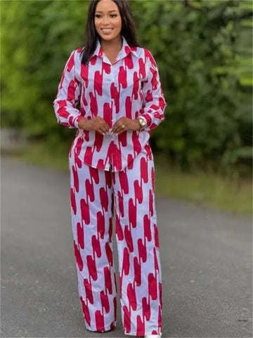 Wmstar Two Piece Sets Women Wholesale Striped Pants Sets Casual Tracking Matching Suit Long Sleeve Fall Women's Clothing 2025