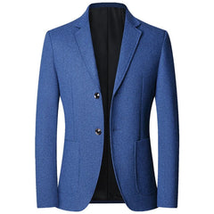 2024 Autumn Men Blazers Suits Jackets Business Casual Suit Wool Coats Male Slim Fit Blazers Jackets Blazers Coats