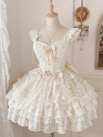 Japanese Lolita Mini Dress Women Evening Party Clothing Casual Y2k Vintage Gothic Black Dress Outwear Summer Short Sleeve