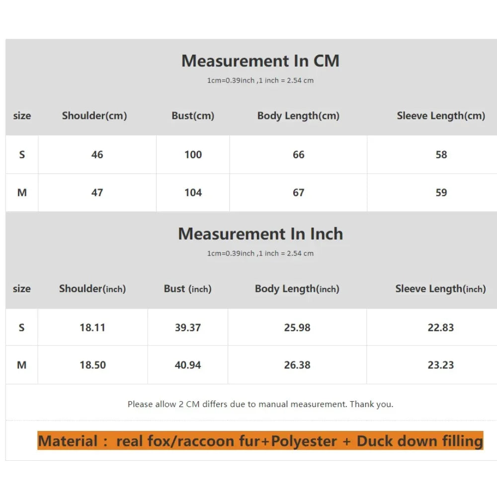 Down Jacket Hooded Long Sleeves Real Fur Duck Down Outerwear Female New Real Fox Fur Coat Autumn Winter Warm Women Puffer Jacket