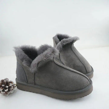 Natural Fur Women's Winter Classic Woman Snow Boots Slip on Lined with Fleece for Warmth Winter Women Boots For Women Shoes