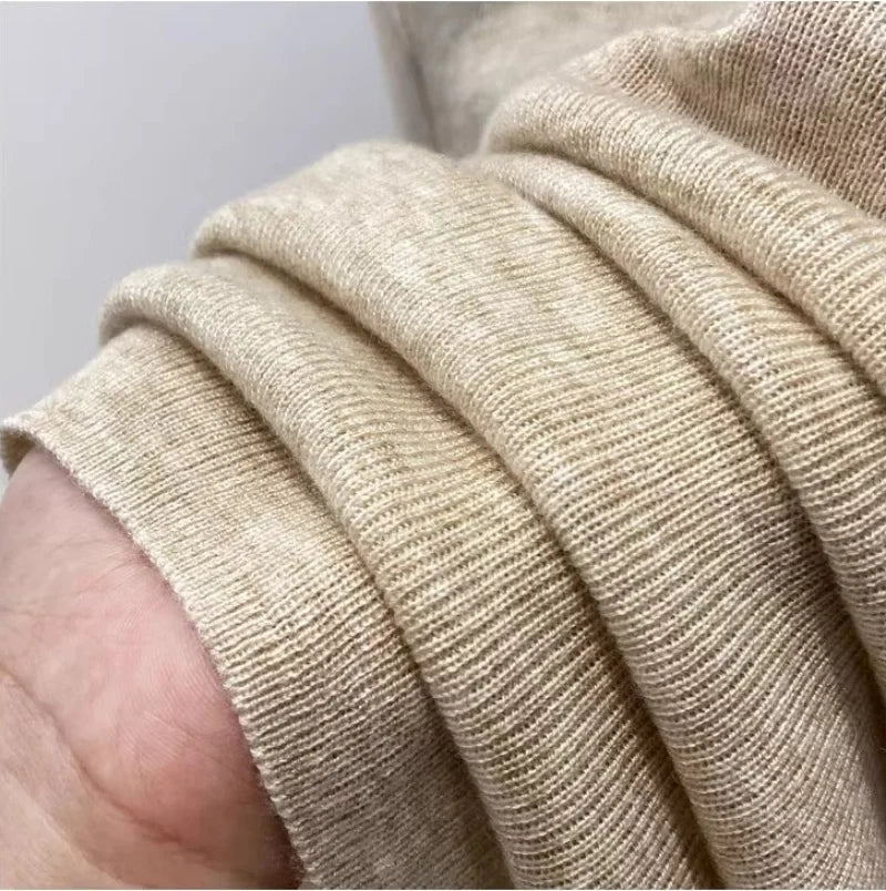 2025 New Solid Slim Pullovers Autumn Winter Warm Turtleneck Sweater Korean Knitted Jumpers Tops Casual Base Layer Women Pullover