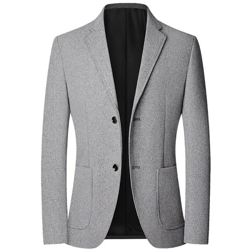 2024 Autumn Men Blazers Suits Jackets Business Casual Suit Wool Coats Male Slim Fit Blazers Jackets Blazers Coats