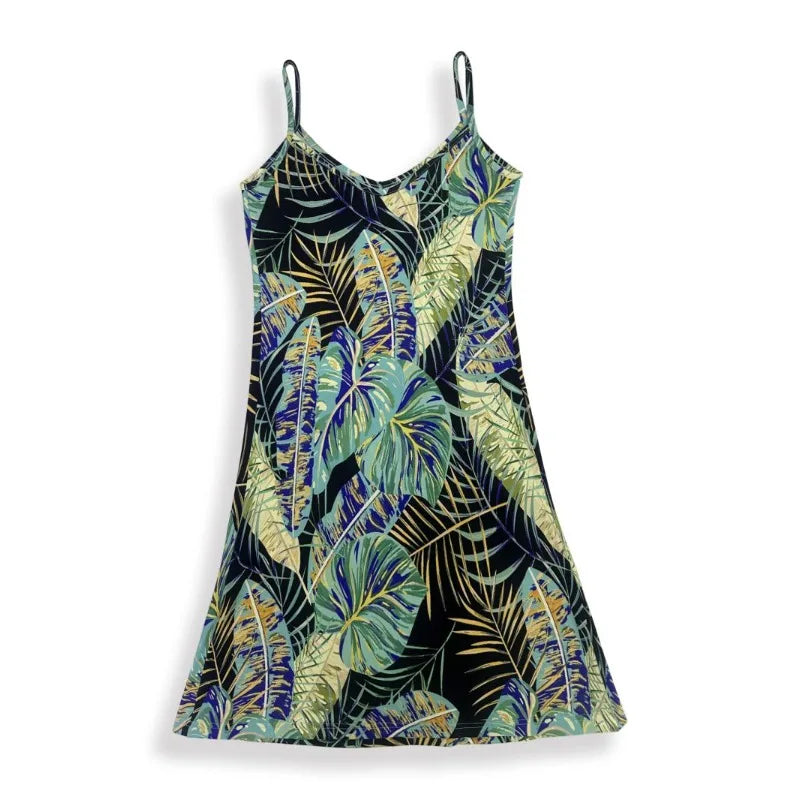 Featured Multi-color Dress New Summer Casual Cross-border Printed Women's Dress