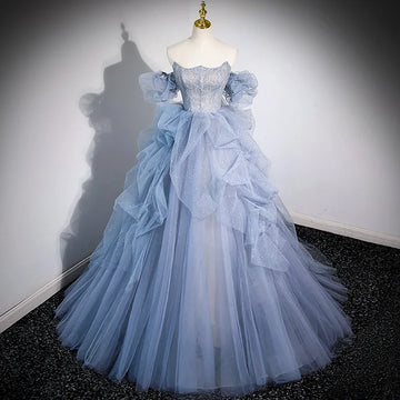Amazing Ready-to-wear Dresses  Prom Dress Long length Gown Extra Fluffy Formal Party Dresses for Photo Shoot Event Gala Gowns