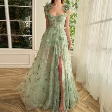 Dress Women Dresses Sleeveless Lace Spliced Loose Vestidos Floor Length Loose Summer High Waist Casual Beach Party Wedding