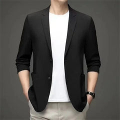 Elegante Male Cotton Work Wear Brand Business 2024 M-7XL Casual Traje De Hombre Gentleman Korean Formal New Suit