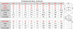 Classic Men's Suit Formal Striped Wedding Suit Business Groom Prom Fashion Double Breasted Casual Slim Fit 2 Pieces Blazer Pants