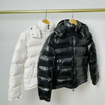 Classic Maya Unisex down Jacket Warm Coat M92 Polyester Fiber White Duck down Filling Thickened Sports Leisure Coat