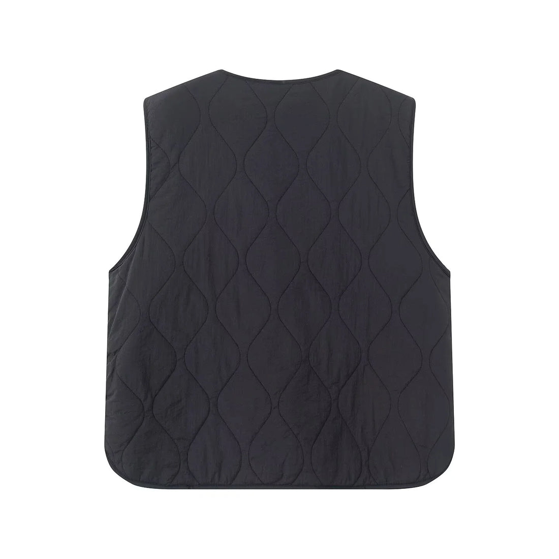 2025 Winter New Women's Casual Fashionable Elegant Versatile Simple V-neck Sleeveless Leopard Print Cotton Vest