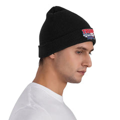 Trump Is Bulletproof 2024 Knitted Caps Women's Men's Beanies Winter Hat Warm Melon Cap