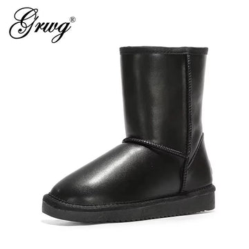 High Quality Genuine Cowhide Leather Australia Classic Snow Boots Women Boots Warm Winter Shoes For Women