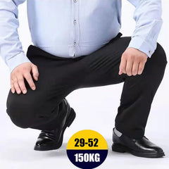 10XL Oversize Men's Classic Pants Man Casual Formal Trousers Dress Tailoring Clothes Social Suit Clothing Mens Work Business Men