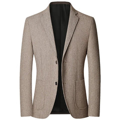 2024 Autumn Men Blazers Suits Jackets Business Casual Suit Wool Coats Male Slim Fit Blazers Jackets Blazers Coats